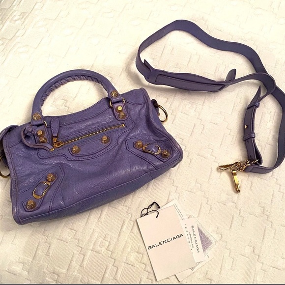 Balenciaga Agneau Giant 12 Gold
Hardware Mini City Ultraviolet - Picture 1 of 8